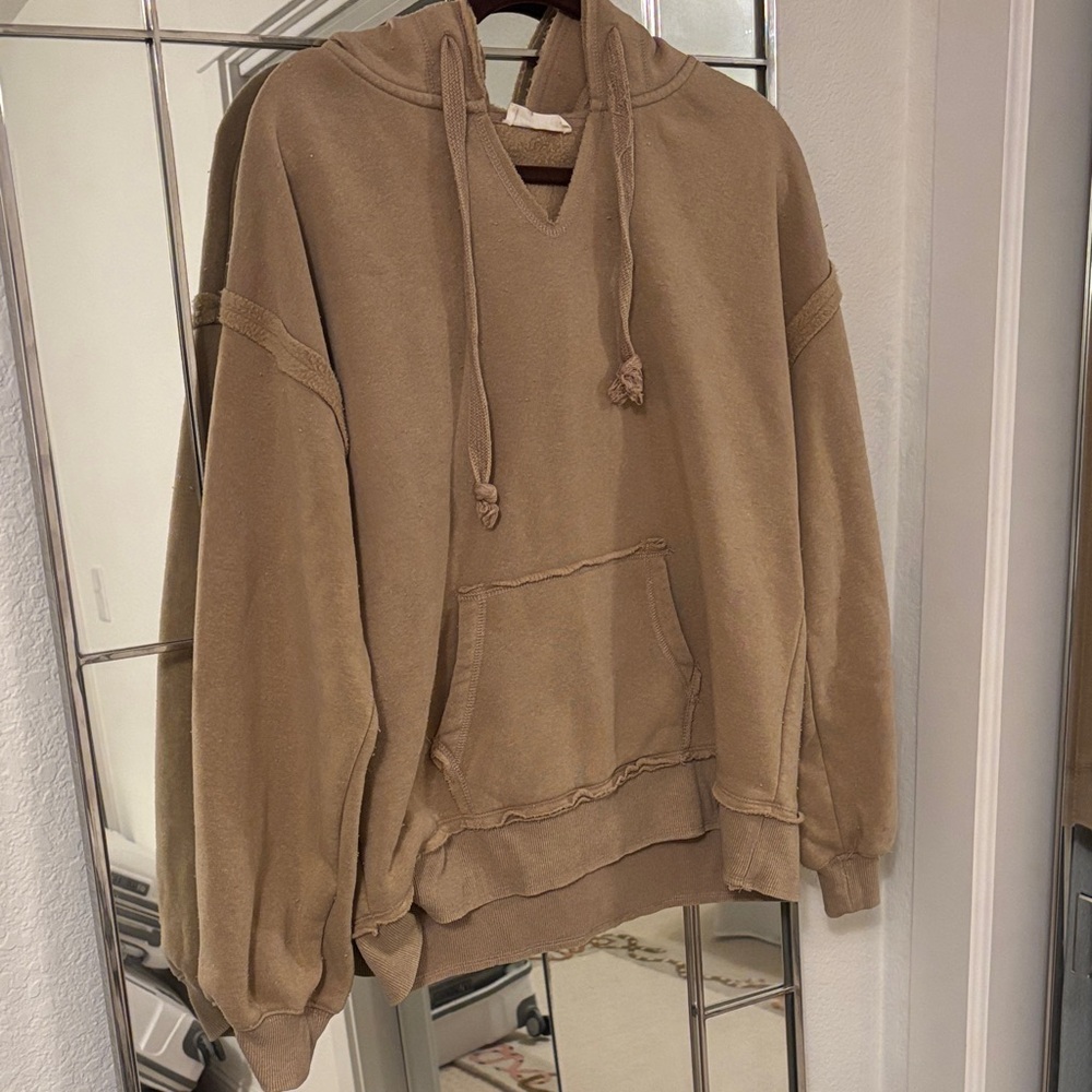 Cozy Women's Tan Hoodie